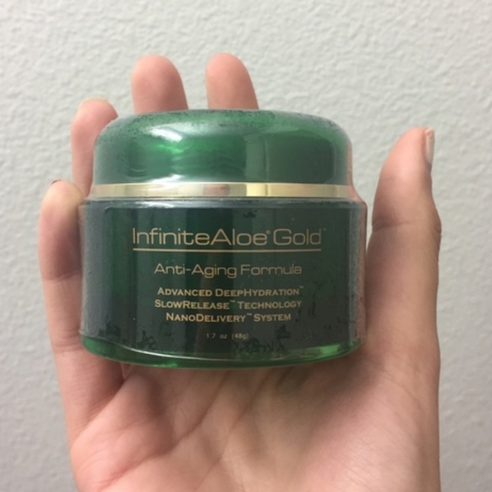 Infinite aloe gold anti aging cream